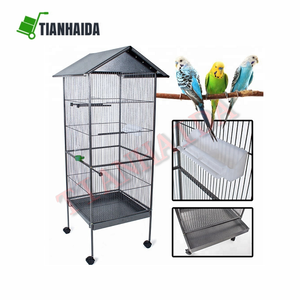 <span class=keywords><strong>Cage</strong></span> à grands gabarits pour perruches, intérieur et extérieur, avec toit - Product Image 2