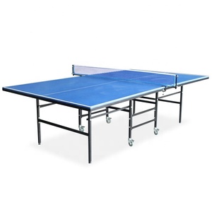 Black Color <strong>Foldable</strong> <strong>Table</strong> <strong>Tennis</strong> <strong>Table</strong> Movable Pingpong <strong>Table</strong> - Product Image 1
