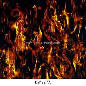 Suministro BST Flaming Skull Hydrographics Film 0,5/1m de ancho Papel de impresión de transferencia de <span class=keywords><strong>agua</strong></span> para efecto de película - Product Image 3
