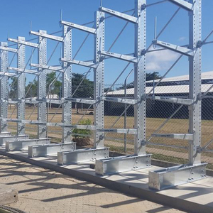 Eu warehouse racking Q235B double side cantilever rack long span racks - Product Image 3