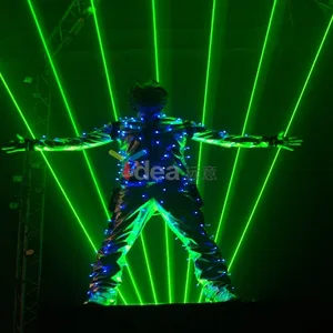 3W 5W Phổ Biến Sân Khấu Laser Man Dancing Show Thiết Bị Ánh Sáng Laser