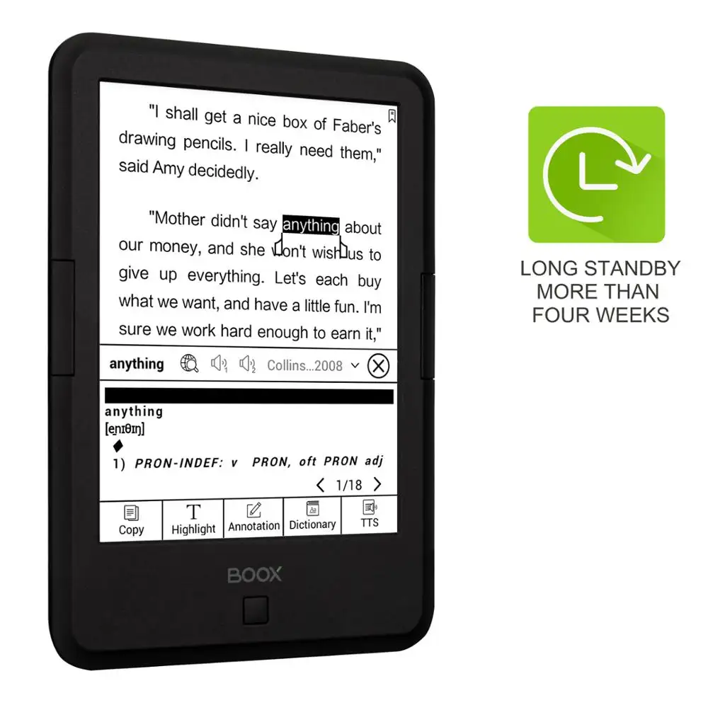Best Choice Internationally HD android e-book Eink Readers