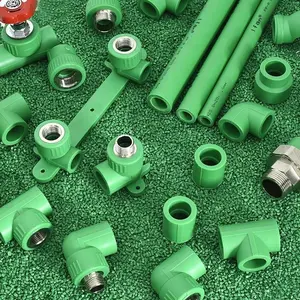 IFAN批发高品质PPR管件所有类型绿色PPR弯头PPR管件