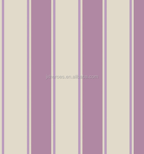 <span class=keywords><strong>Papier</strong></span> <span class=keywords><strong>peint</strong></span> coloré à <span class=keywords><strong>rayures</strong></span> verticales, tapisserie simple et jolie pour chambre d'enfant - Product Image 1