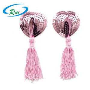 <strong>Naked</strong> Young <strong>Girls</strong> Bra Super Sexy Silicone Adhesive Tassel Nipple Cover - Product Image 3