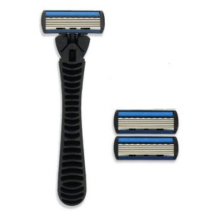 6 Blade Replacement Blade <strong>Razor</strong> Cartridge <strong>Razor</strong> <strong>Head</strong> Men and Lady Six Blade - Product Image 4