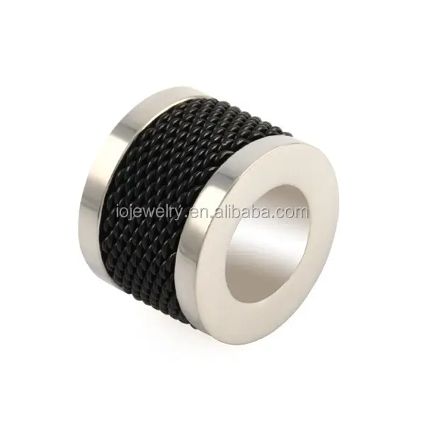 Mesh wire beads spacer beads 316 stainless steel