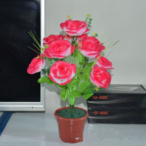 Ramo <span class=keywords><strong>de</strong></span> <span class=keywords><strong>Flores</strong></span> <span class=keywords><strong>de</strong></span> Rosa Artificial Barato <span class=keywords><strong>para</strong></span> <span class=keywords><strong>Cementerio</strong></span> - Product Image 1