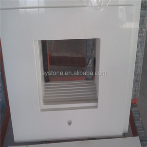 High Grade White Artificial <strong>Quartz</strong> Stone <strong>Quartz</strong> <strong>Countertops</strong> Bathroom Vanity Top Customized <strong>Countertop</strong> - Product Image 2