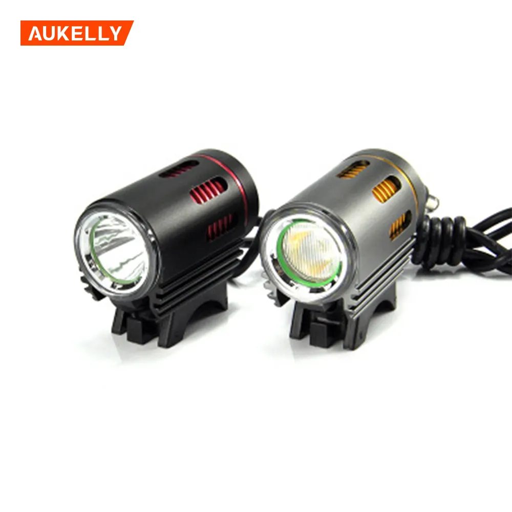 Accessori per bici Set anteriore per bicicletta luci in alluminio impermeabile maniglia per ciclismo torcia 1200 lumen Led torcia kit faro per bici