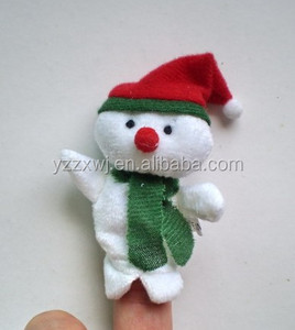 Peluche animale burattino da dito tipi di natale burattino animale per bambini burattino di renna di natale - Product Image 5