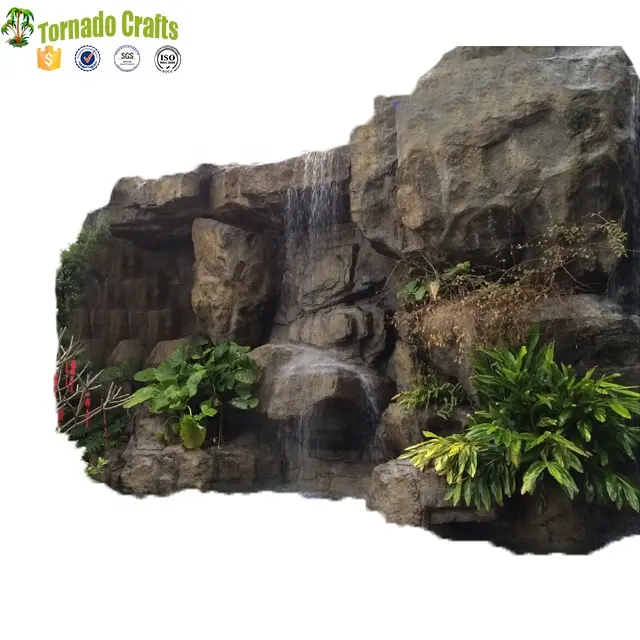 Moldes artificiales chinos para mini fuente de agua, fuentes de exterior, decoración de cascada moderna para jardín