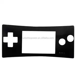 Değiştirme GameBoy Micro GBM Ön Faceplate Kapak Kılıf Üst Panel Kılıf