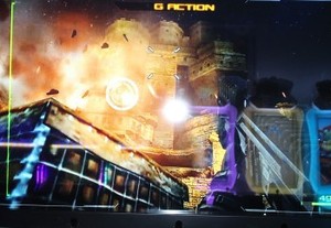 เครื่องหยอดเหรียญ Razing Storm Arcade วิดีโอเกมเครื่องยิงปืน | เครื่องจำลองการยิงสวนสนุกในร่มสำหรับศูนย์ <span class=keywords><strong>Gaem</strong></span> - Product Image 4
