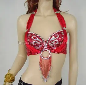 Wholesale satin belly dance costume And Dazzling Stage-Ready Apparel 