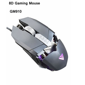 <span class=keywords><strong>Souris</strong></span> de jeu rétroéclairée LED filaire 8D nouvelle génération 2019, <span class=keywords><strong>souris</strong></span> Iron Man pour le jeu LOL - Product Image 2