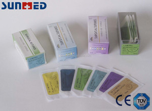 Medical Adhesive Silk <strong>Suture</strong> CE ISO Certified Nylon and Polyester Material Class I Instrument Classification - Product Image 3