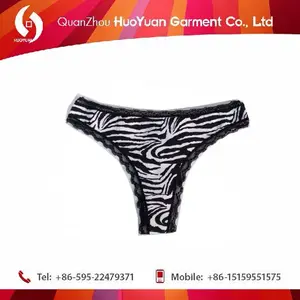 2017 Factory OEM Soft Cotton Hot Asian Girls in Underwear Female Cotton Spandex Brief