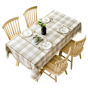 600436 decorativo <span class=keywords><strong>moderno</strong></span> cuciture nappa vestiti da tavola pesante biancheria di cotone tessuto antipolvere <span class=keywords><strong>copritavolo</strong></span> per caffè