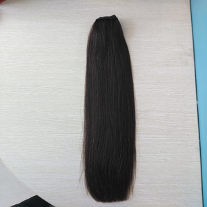Fabbrica del commercio all'ingrosso di alta qualità di grado 8a <span class=keywords><strong>clip</strong></span> nelle estensioni dei capelli il singolo 1 pezzo trama dei capelli con 5 <span class=keywords><strong>clip</strong></span> dei capelli umani di trama - Product Image 3