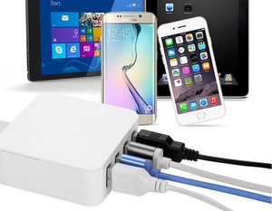 2016 Nueva llegada <span class=keywords><strong>de</strong></span> los accesorios del teléfono móvil 25 W 5 V 5A 4 cargador <span class=keywords><strong>de</strong></span> pared USB para <span class=keywords><strong>el</strong></span> iphone, <span class=keywords><strong>Samsung</strong></span> - Product Image 1