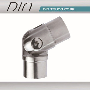 Adjustable Stainless Steel Handrail Elbow Joint for Stair <b>Railings</b> <b>Wall</b> <b>Mounted</b> Modern Design - Product Image 6