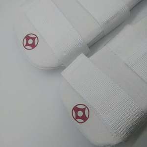 Karate cotone bianco shin guard - Product Image 3