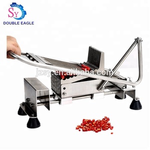 Sử dụng nhà nhỏ của nhãn hiệu ớt slicer/chop hot hạt tiêu máy/thép không gỉ ớt máy cắt - Product Image 5