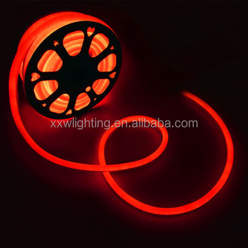 High Bright Flexible LED Neon Rope Light Red Color 220V · image 4