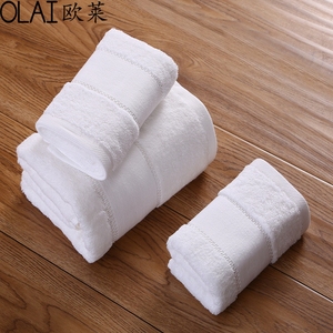 100% Coton Hôtel Serviette De Bain Ensemble, Dames Serviette De Bain, Chambre Essentials Rapide Sec Serviette De Bain - Product Image 3