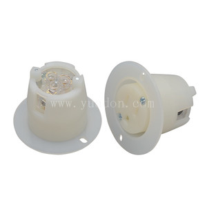 미국/미국 승인 Nema 5-15 접지 플랜지 콘센트 소켓 Nema 5-15r 미국 콘센트 - Product Image 6