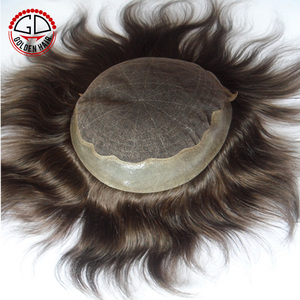 Perruque <span class=keywords><strong>en</strong></span> cheveux humains 100% naturels, base <span class=keywords><strong>en</strong></span> dentelle super fine avec bordure <span class=keywords><strong>en</strong></span> PU - Product Image 3