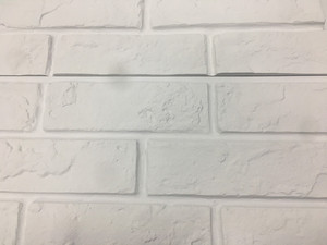 Trắng faux gạch Tấm tường <span class=keywords><strong>polyurethane</strong></span> cho trang trí trong nhà - Product Image 6