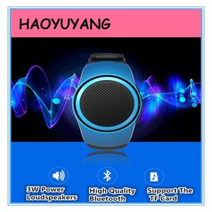 Colorido Reloj de Mano Portátil <span class=keywords><strong>Altavoces</strong></span> Bluetooth Para El Teléfono Inteligente De la Fábrica De Shenzhen - Product Image 3