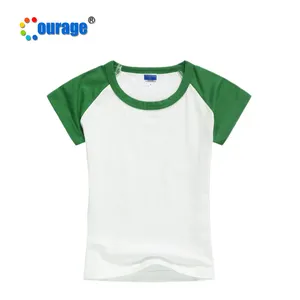 Camiseta con estampado personalizado a todo color para niños, camiseta de moda, promoción