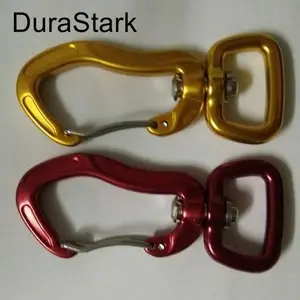 חיצוני נסיעות קמפינג מסתובב Carabiner Keychain