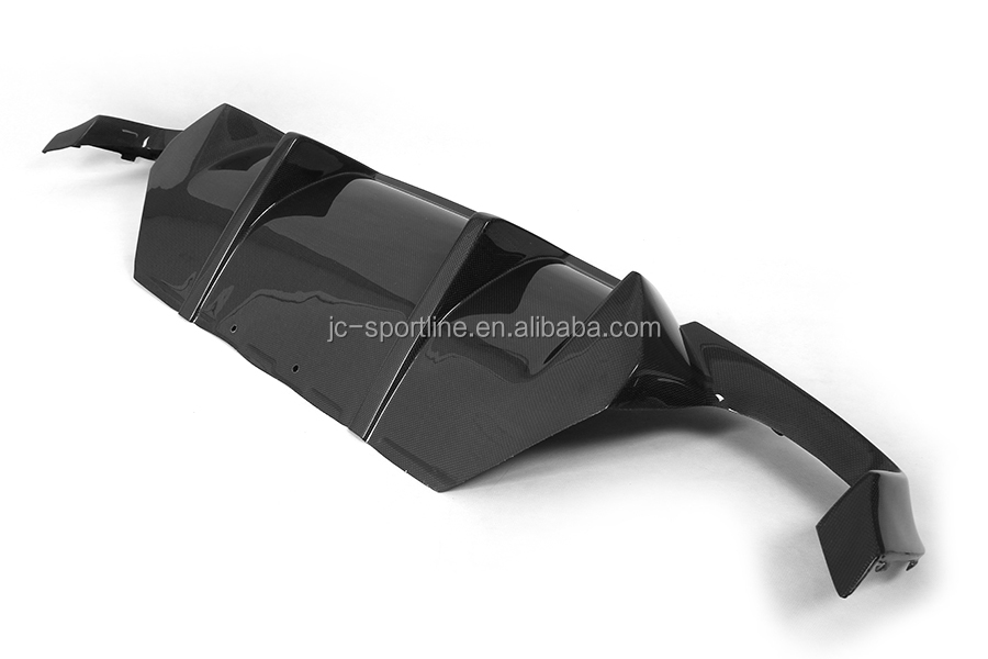 Bmw F10 528/523/530カーボンファイバー リアディフューザー BMW 528i 530i 535i 550iMスポーツセダン4ドア12-17用カーボン