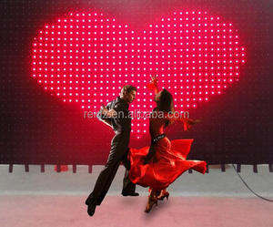 Vải Nhung Chống Cháy Đèn Led Rgb Đèn Nền Sân Khấu <span class=keywords><strong>Dmx</strong></span> Chiếu Sáng Led Star Vision Curtain - Product Image 5