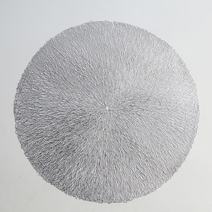 Tabletex Wholesale Placemat Hot-sale Environmental Table <strong>Mat</strong> Round 38cm PVC Hollow Placemats <strong>Dinner</strong> <strong>Mat</strong> - Product Image 2