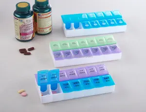 Multicolor Multifunction Multifarious Promotion Gift Premium of Storage Medicine Box Keychains Hexagonal Pill Boxes