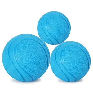 Лидер продаж на Amazon, жесткая игрушка из термопластичной резины, прочный жевательный резиновый неразрушаемый мяч для собак