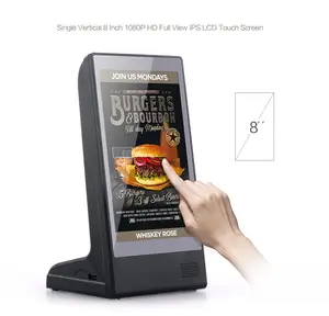 FYD-898 8 Inci Resolusi Tinggi Restaurant Order Sistem Iklan Stasiun Pengisian LCD Iklan Pemain