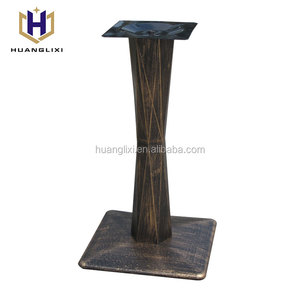 Salle à manger cru fonte pied de table pour table ronde en granit haut - Product Image 4