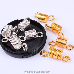 2018 nuevo de oro y plata de metal de tubo anillo dreadlock cuentas pelo cuentas <span class=keywords><strong>para</strong></span> <span class=keywords><strong>rastas</strong></span> ajustable trenza de pelo brazalete clips - Product Image 2