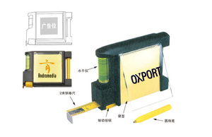 Đa Chức Năng Băng Đo Bao Gồm Laser Mức Lưu Ý Pad Bút 2M Băng Đo Bán Buôn Đo Băng Vật Liệu Thép ABS 1000 - Product Image 2