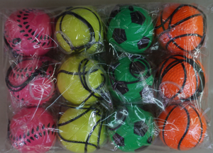 Pelota de muñeca deportiva <span class=keywords><strong>con</strong></span> cuerda elástica, rebote de goma, baloncesto, tenis y fútbol - Product Image 6