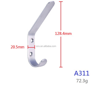 ตะขอแขวนเสื้อโค้ทอลูมิเนียม,ที่แขวนเสื้อผ้าเดรสสองชั้น - Product Image 5