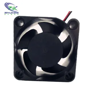 4020 DC 24 v 0.11A 7000 rpm çift bilyalı rulman sunucu invertör endüstriyel soğutma fanı