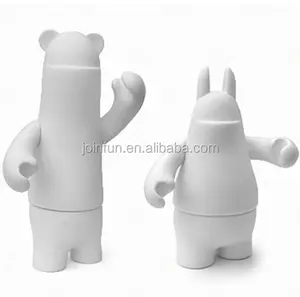 Figurines de princesses en vinyle blanches à collectionner, jouets en plastique, personnalisé, diy, 15 cm