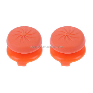 Tapa de palanca analógica de goma de silicona elevada mejorada con doble balancín, empuñaduras de pulgar para <span class=keywords><strong>Sony</strong></span> PS4 <span class=keywords><strong>PS5</strong></span> Controller Joystick Cover Caps - Product Image 4